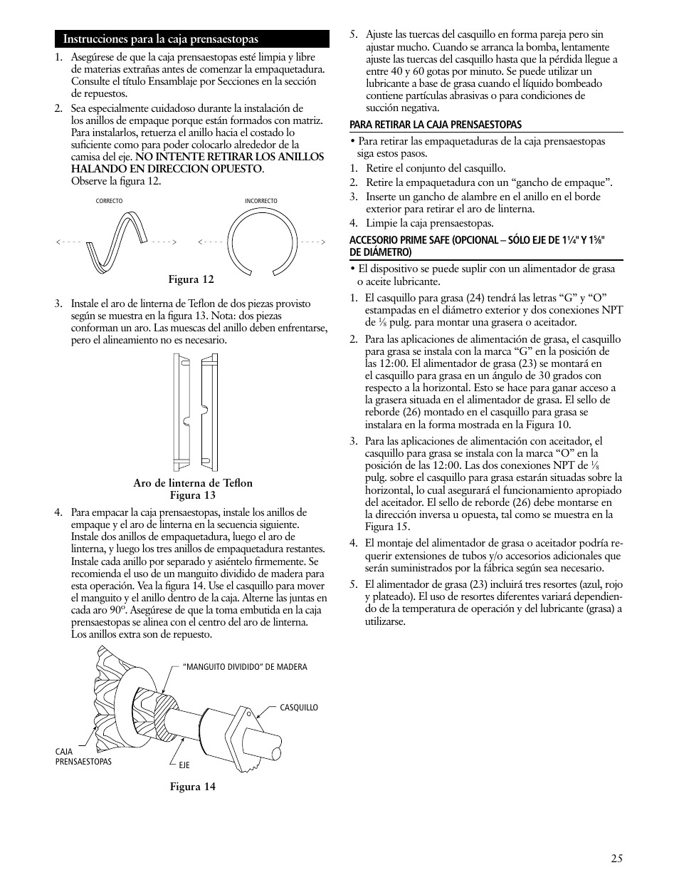 Xylem IM190 R00 Ag-Flo User Manual | Page 25 / 48