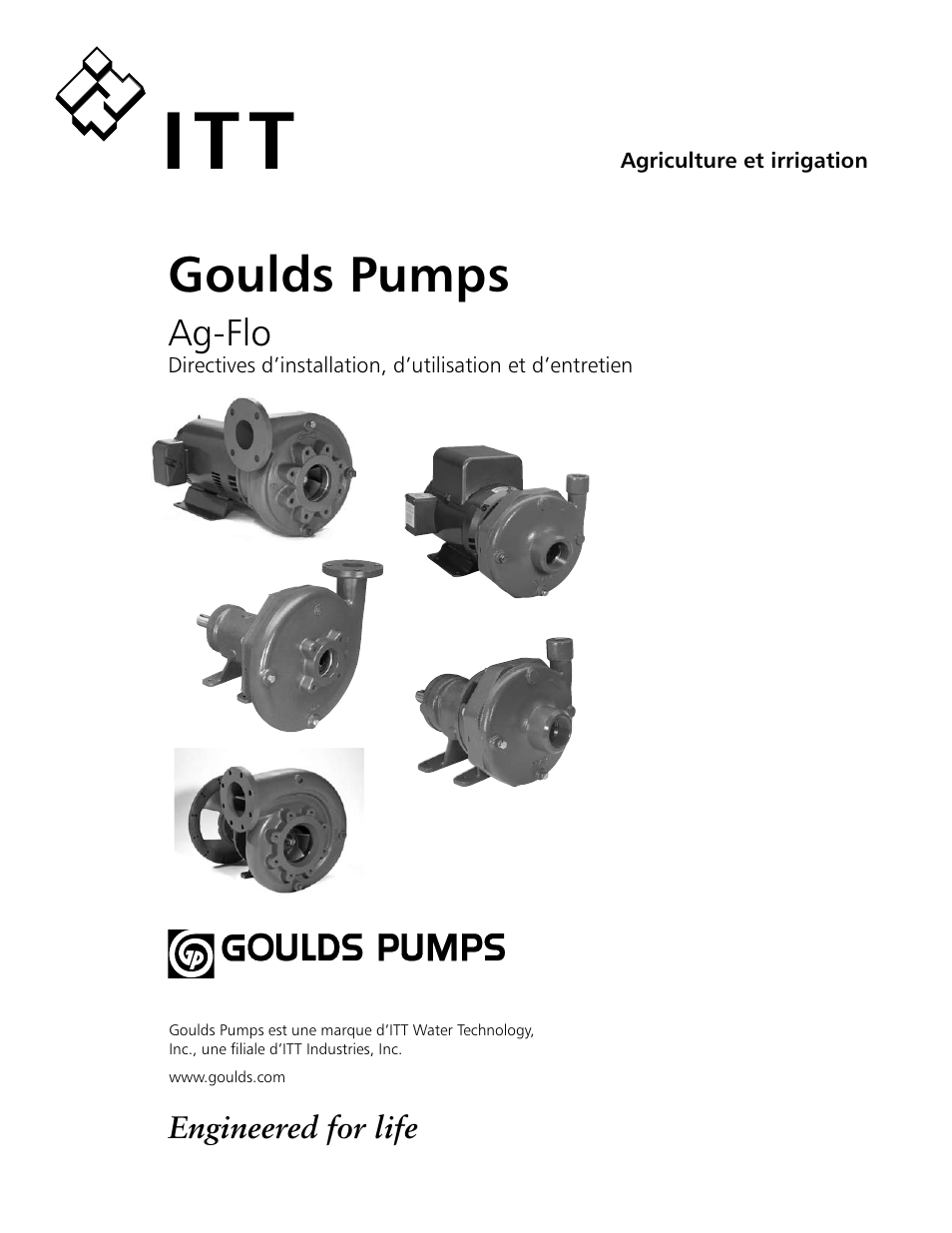Goulds pumps | Xylem IM190 R00 Ag-Flo User Manual | Page 31 / 48
