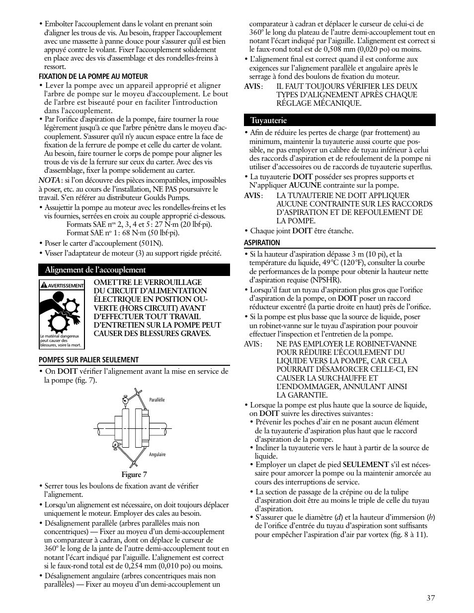 Xylem IM190 R00 Ag-Flo User Manual | Page 37 / 48