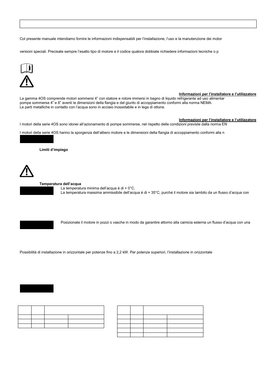 Xylem 4OS User Manual | Page 6 / 36