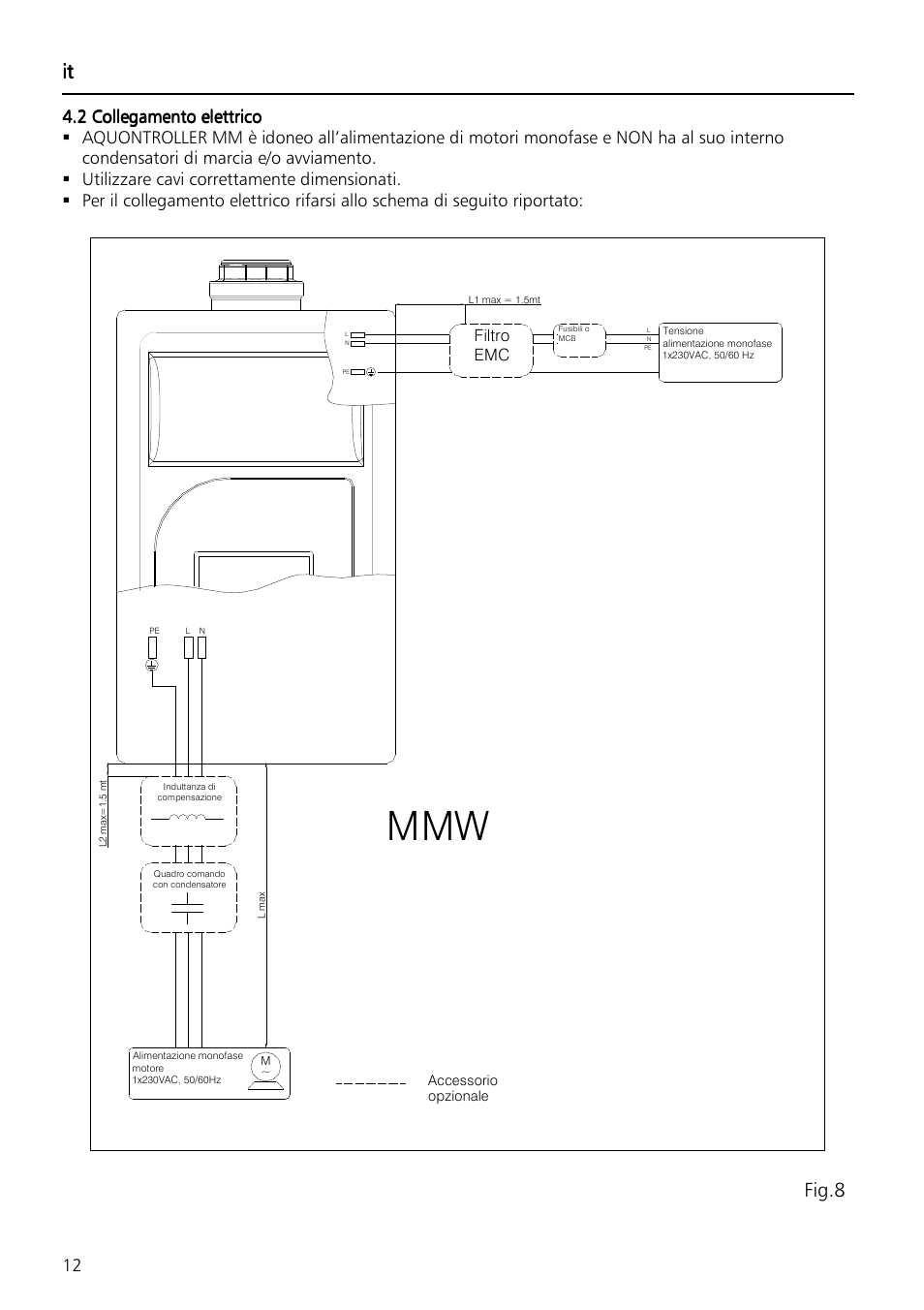 Fig.8 | Xylem Aquontroller User Manual | Page 12 / 112