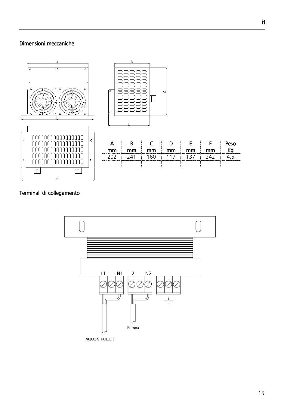 Xylem Aquontroller User Manual | Page 15 / 112