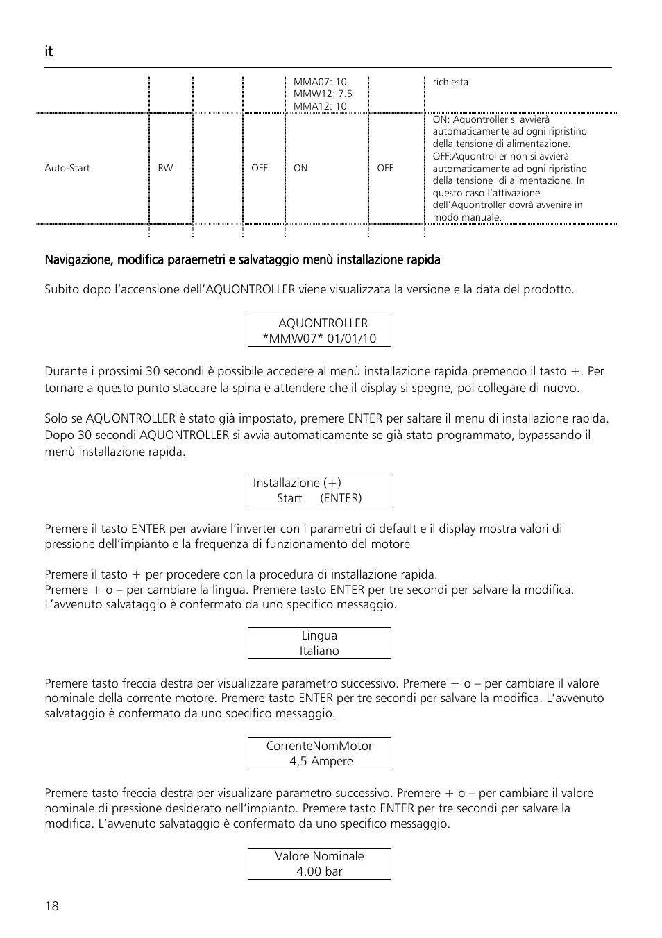 Xylem Aquontroller User Manual | Page 18 / 112