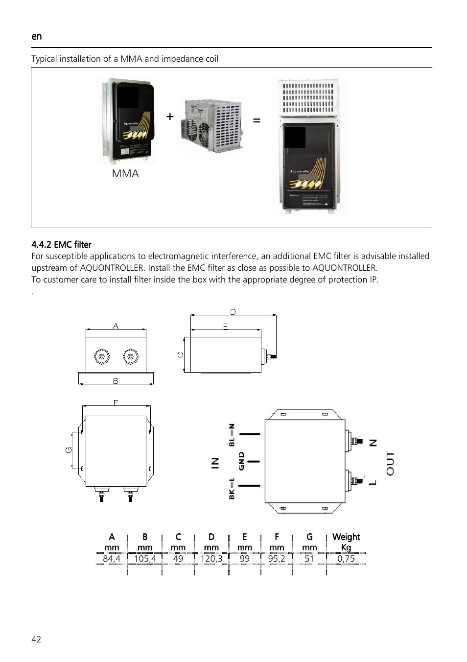 Xylem Aquontroller User Manual | Page 42 / 112