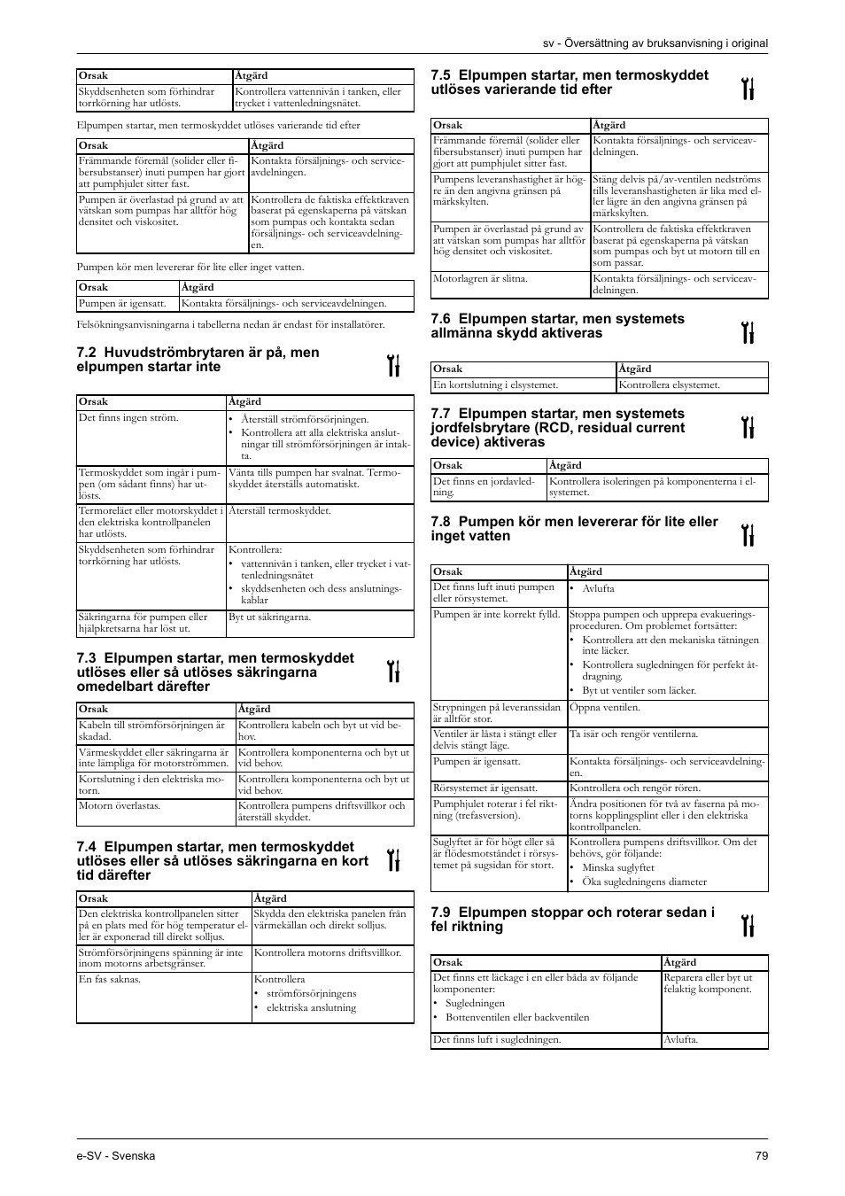 Xylem e-SV User Manual | Page 83 / 280