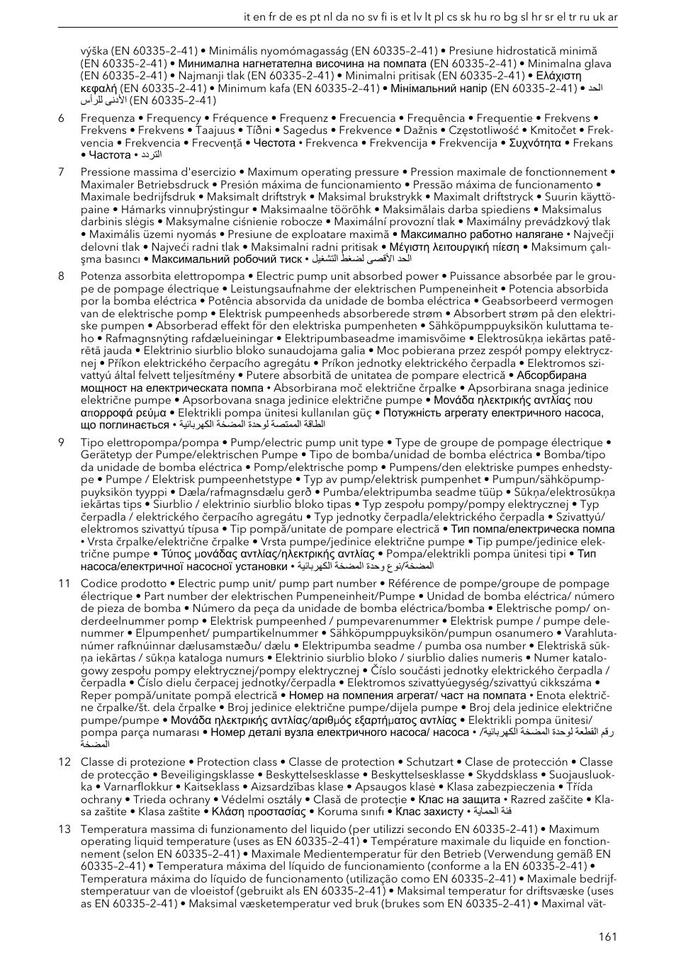 Xylem e-HM User Manual | Page 161 / 172