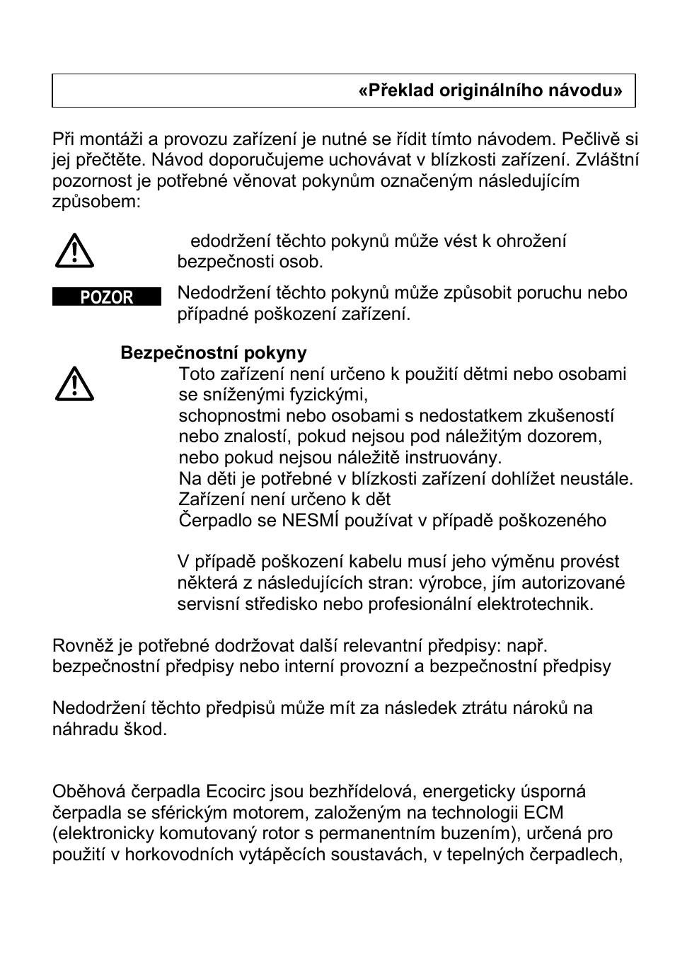 Xylem ECOCIRC User Manual | Page 103 / 148