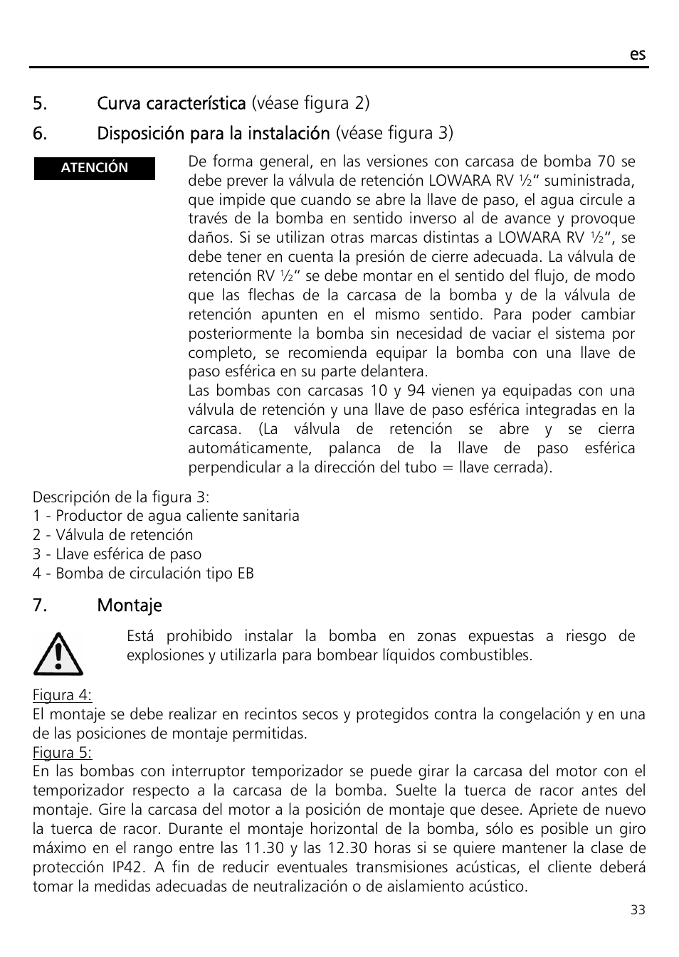 Xylem ECOCIRC EB EBV IM User Manual | Page 33 / 72