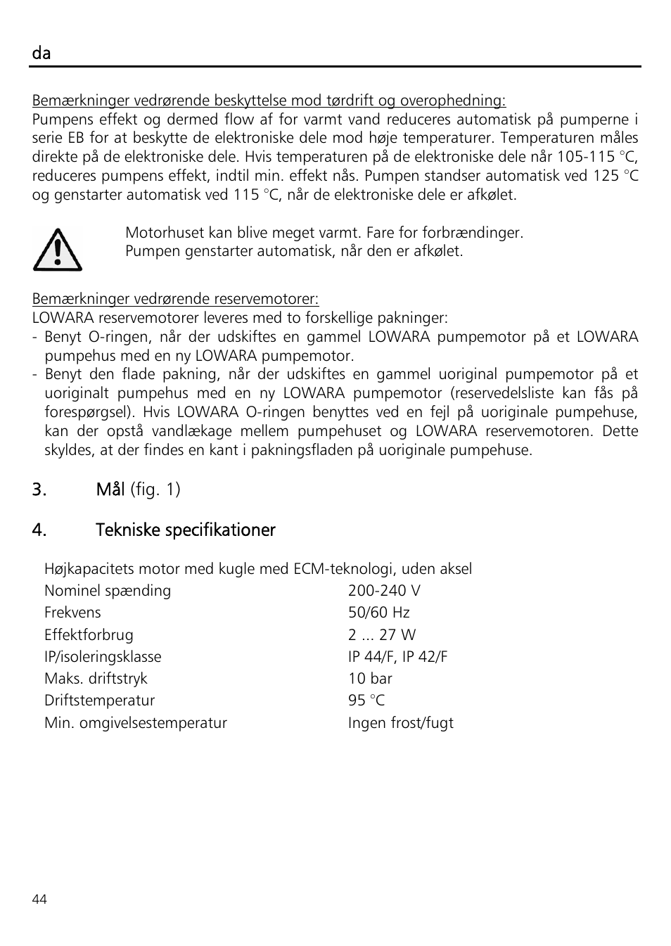 Xylem ECOCIRC EB EBV IM User Manual | Page 44 / 72