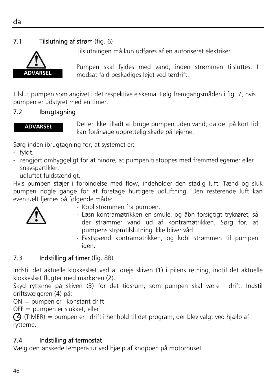 Xylem ECOCIRC EB EBV IM User Manual | Page 46 / 72