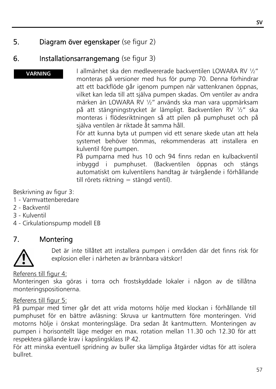 Xylem ECOCIRC EB EBV IM User Manual | Page 57 / 72