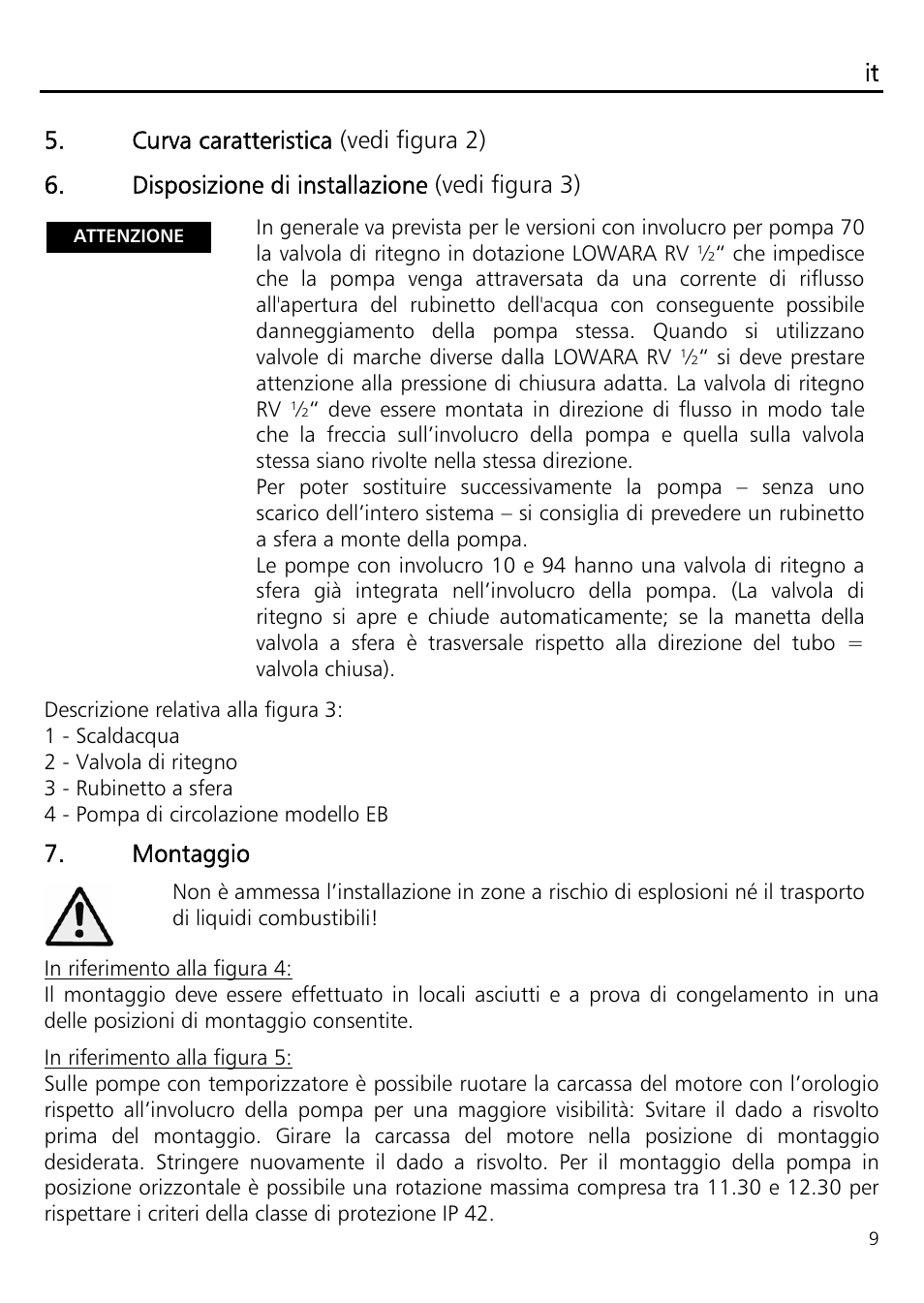 Xylem ECOCIRC EB EBV IM User Manual | Page 9 / 72