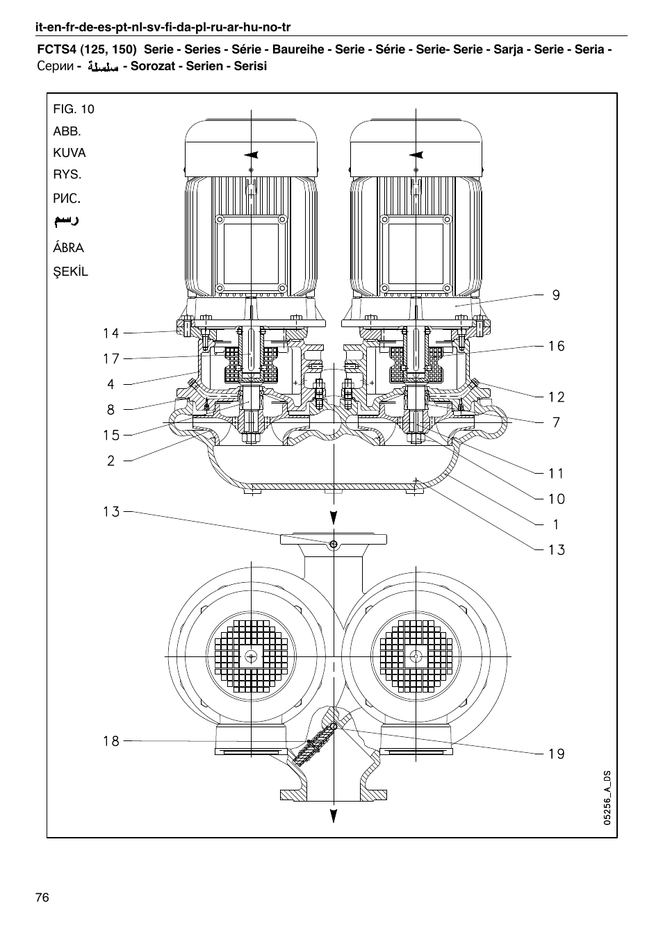 Xylem FC FCT (Single & Twin Version) User Manual | Page 76 / 80