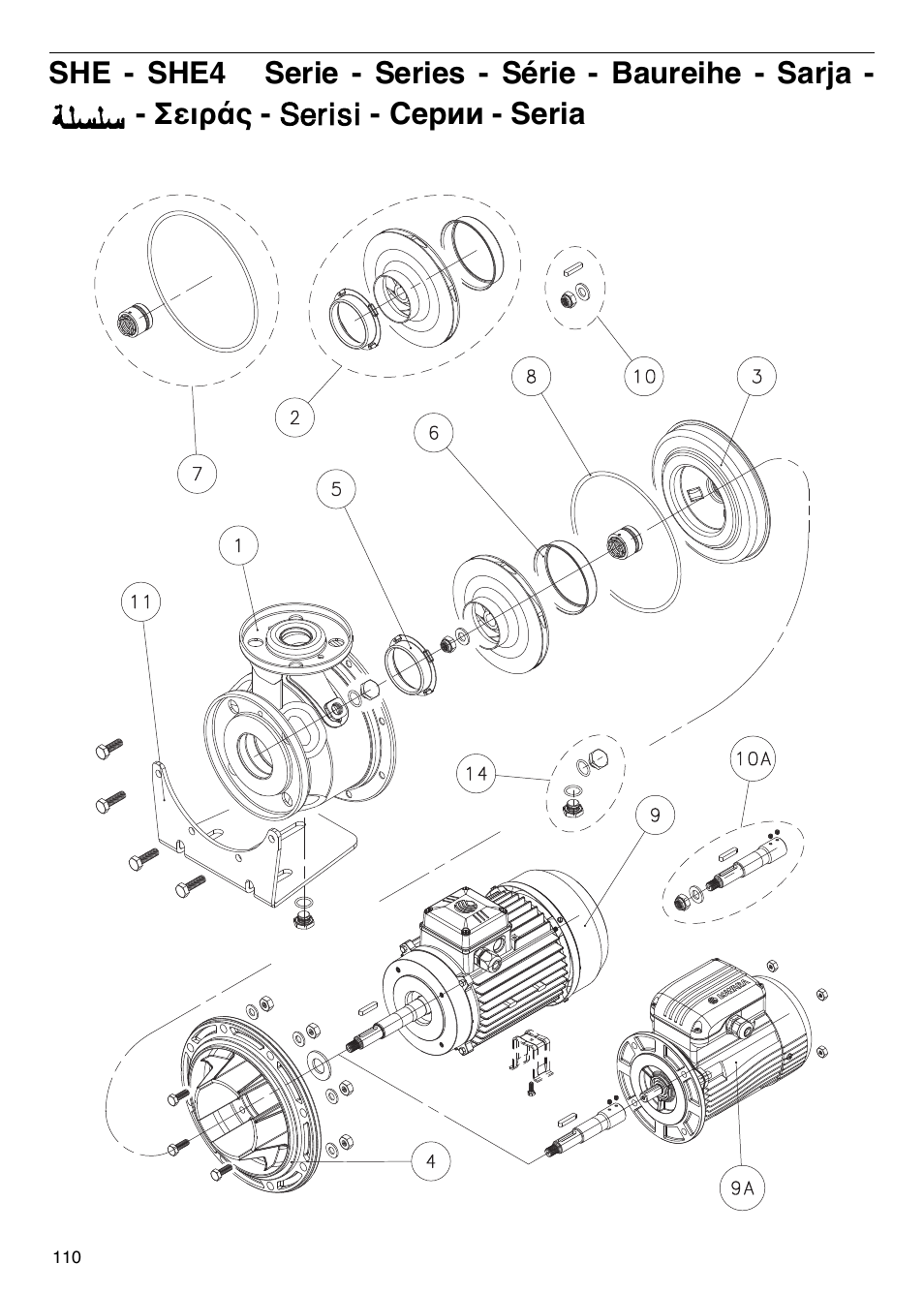 Xylem FH SH User Manual | Page 110 / 128