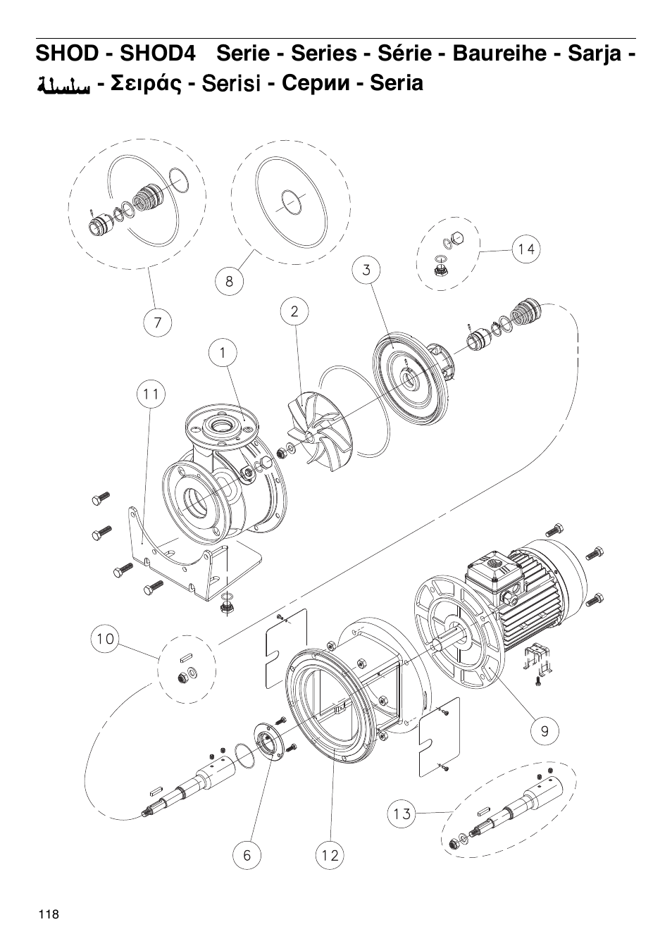Xylem FH SH User Manual | Page 118 / 128