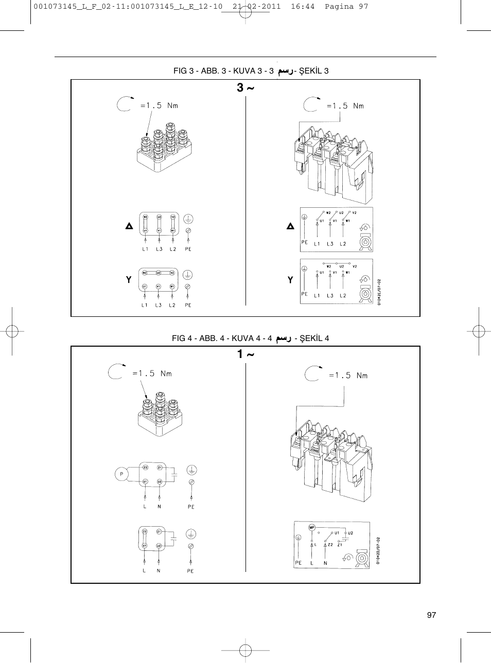 Xylem FHF SHF User Manual | Page 97 / 100