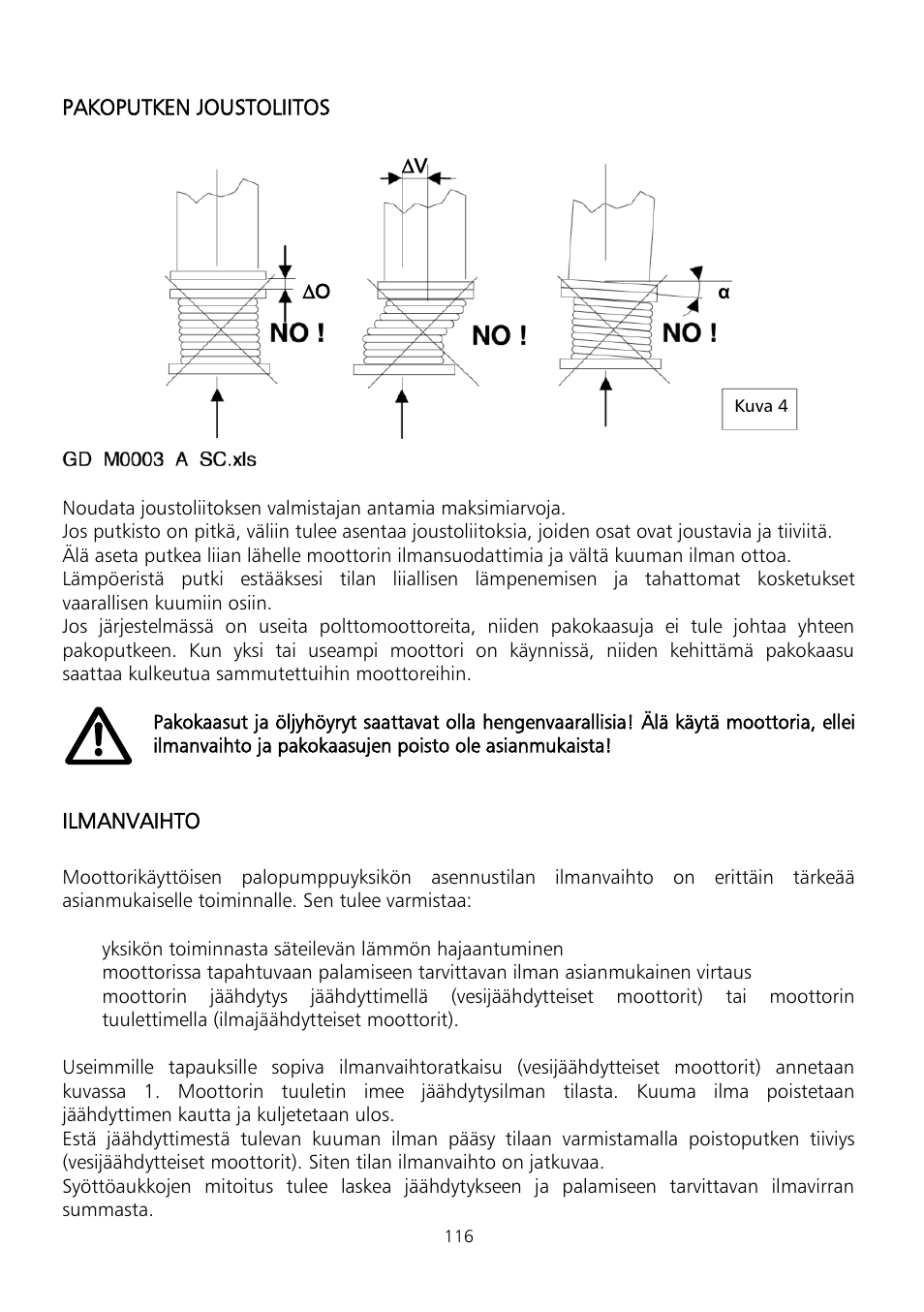Xylem Fire diesel pump D Series GEN D Series User Manual | Page 116 / 176