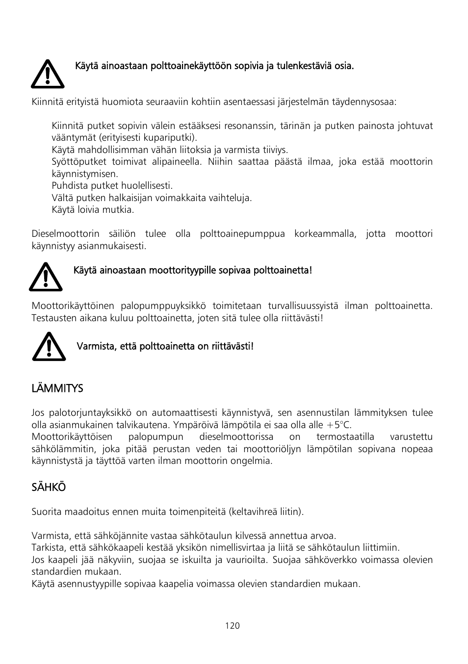 Xylem Fire diesel pump D Series GEN D Series User Manual | Page 120 / 176