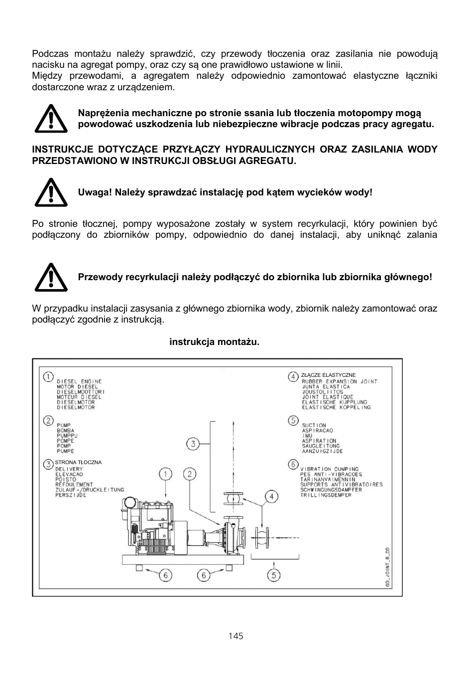 Xylem Fire diesel pump D Series GEN D Series User Manual | Page 145 / 176