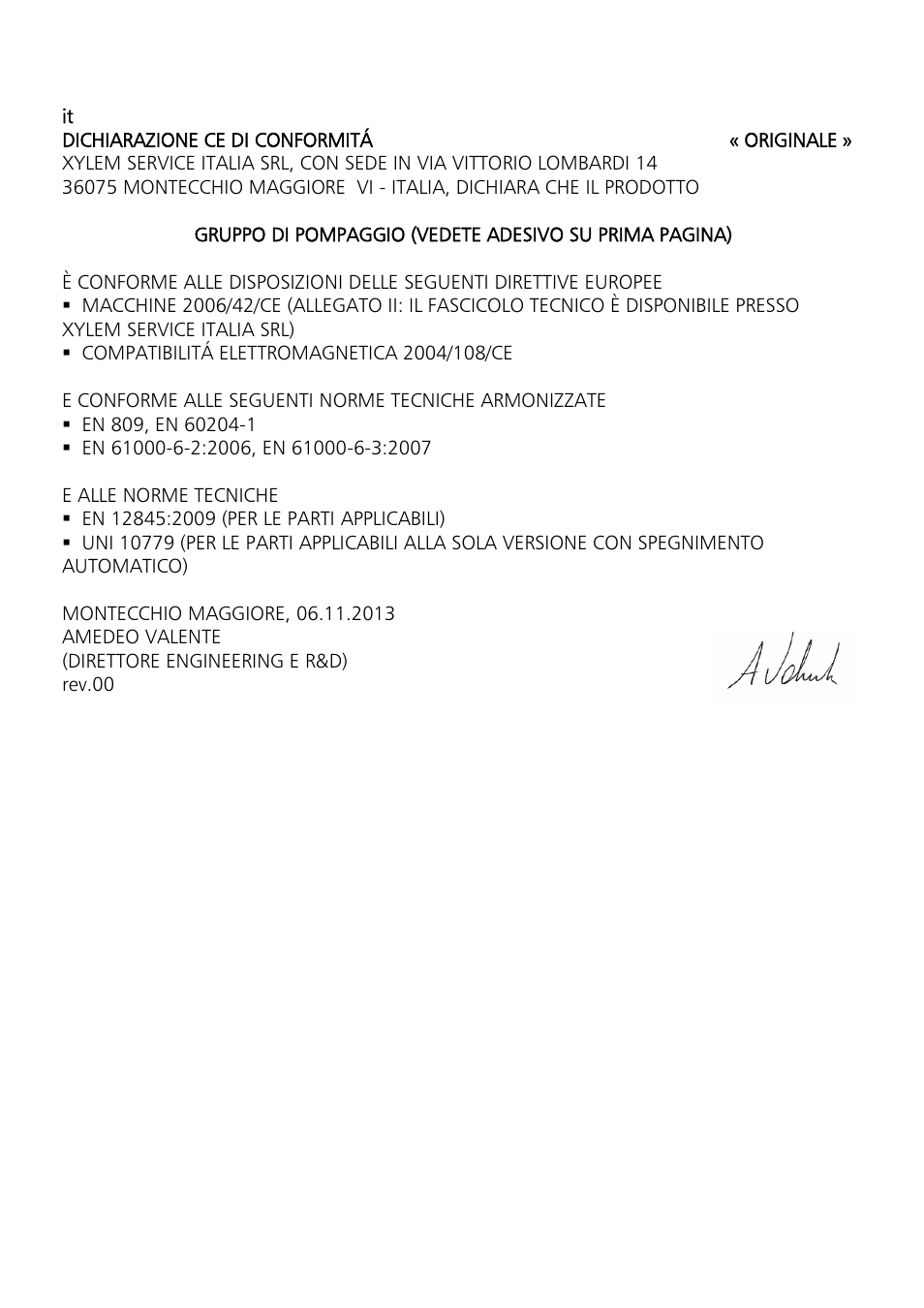 Xylem Fire diesel pump D Series GEN D Series User Manual | Page 170 / 176