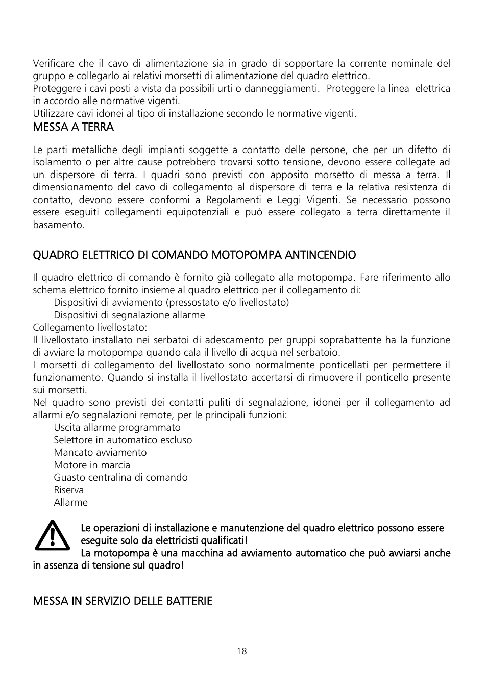 Xylem Fire diesel pump D Series GEN D Series User Manual | Page 18 / 176