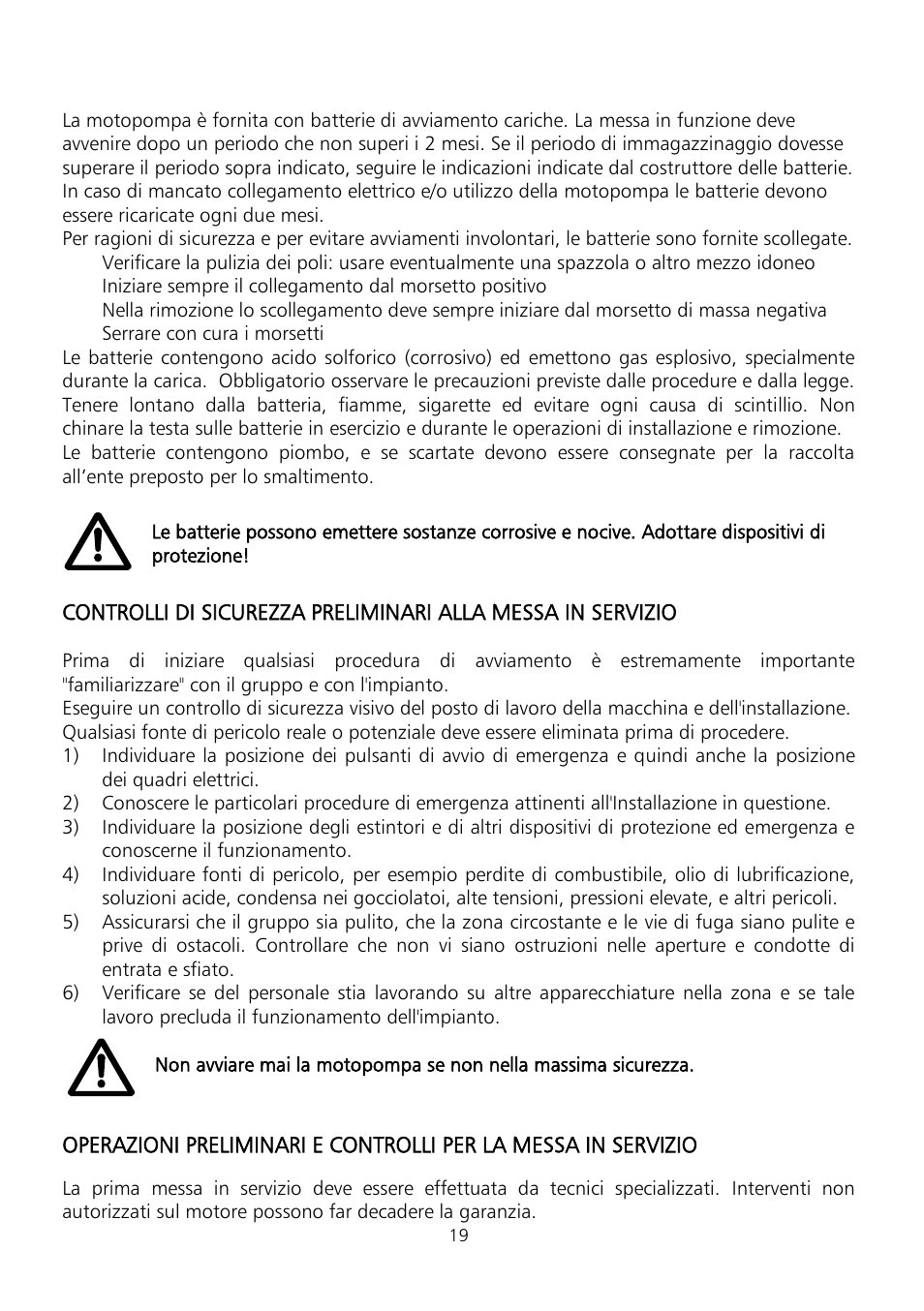 Xylem Fire diesel pump D Series GEN D Series User Manual | Page 19 / 176