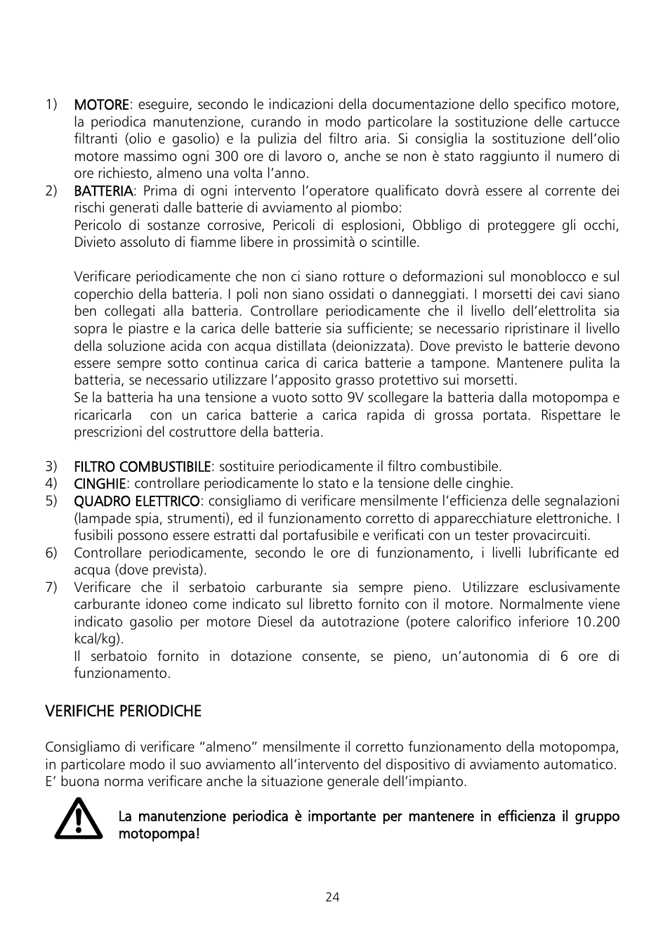 Xylem Fire diesel pump D Series GEN D Series User Manual | Page 24 / 176