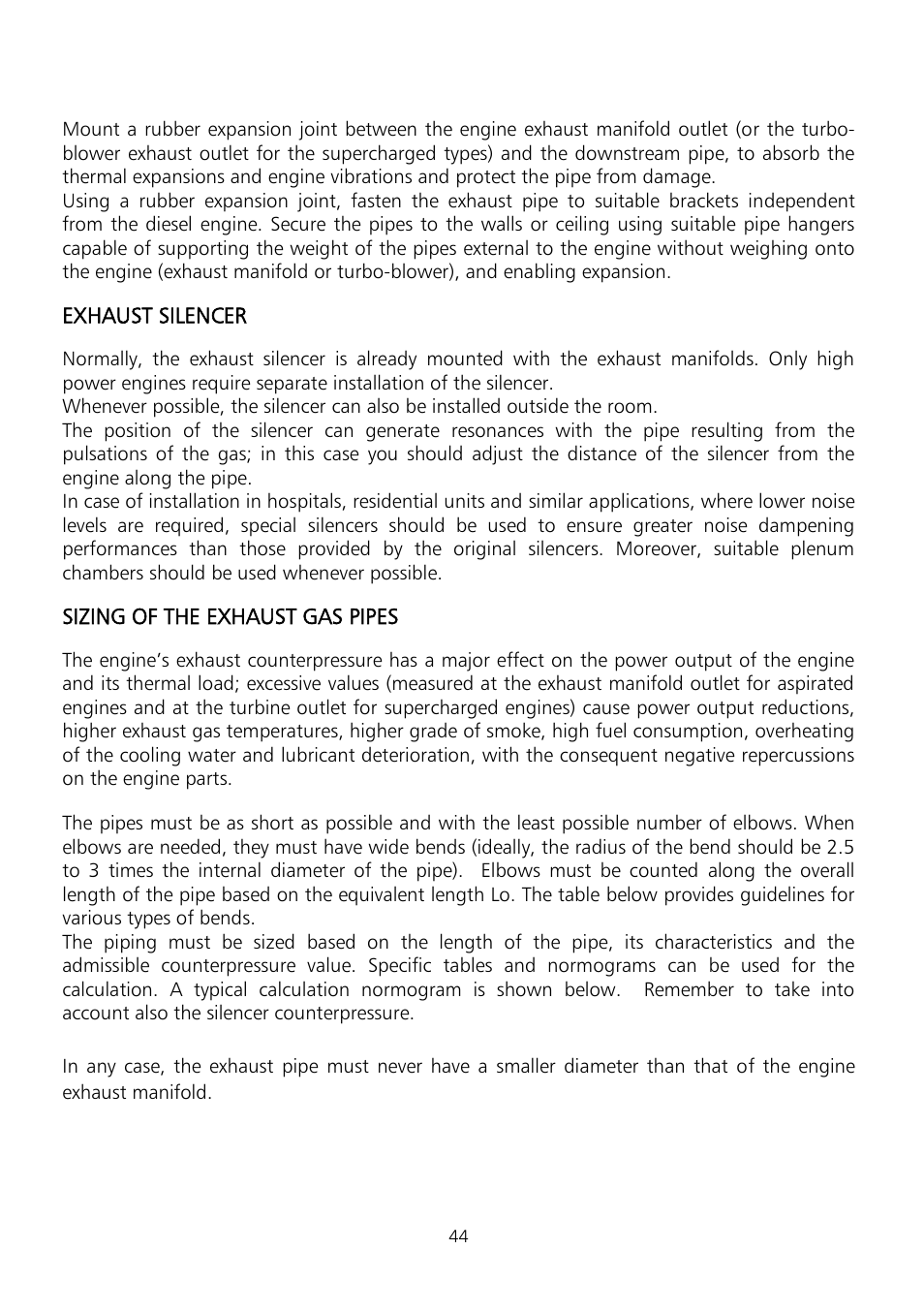 Xylem Fire diesel pump D Series GEN D Series User Manual | Page 44 / 176