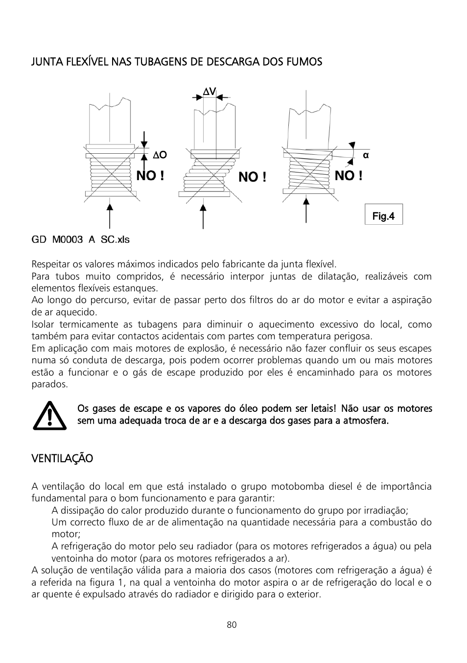 Xylem Fire diesel pump D Series GEN D Series User Manual | Page 80 / 176