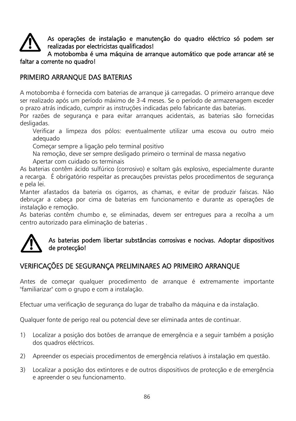 Xylem Fire diesel pump D Series GEN D Series User Manual | Page 86 / 176