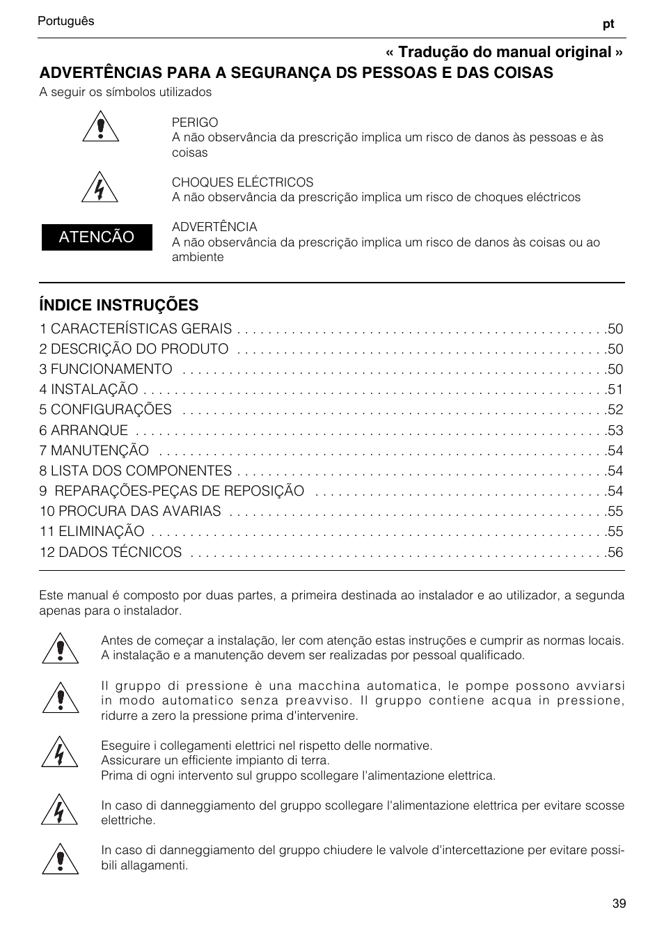 Xylem GHV User Manual | Page 39 / 76