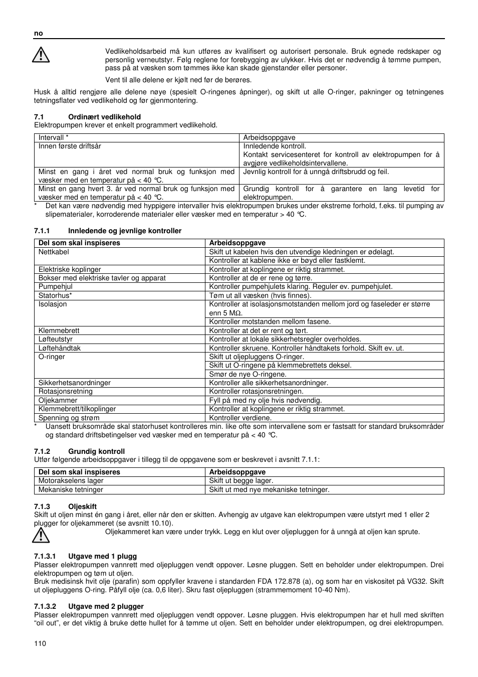 Xylem GLS GLV User Manual | Page 110 / 230