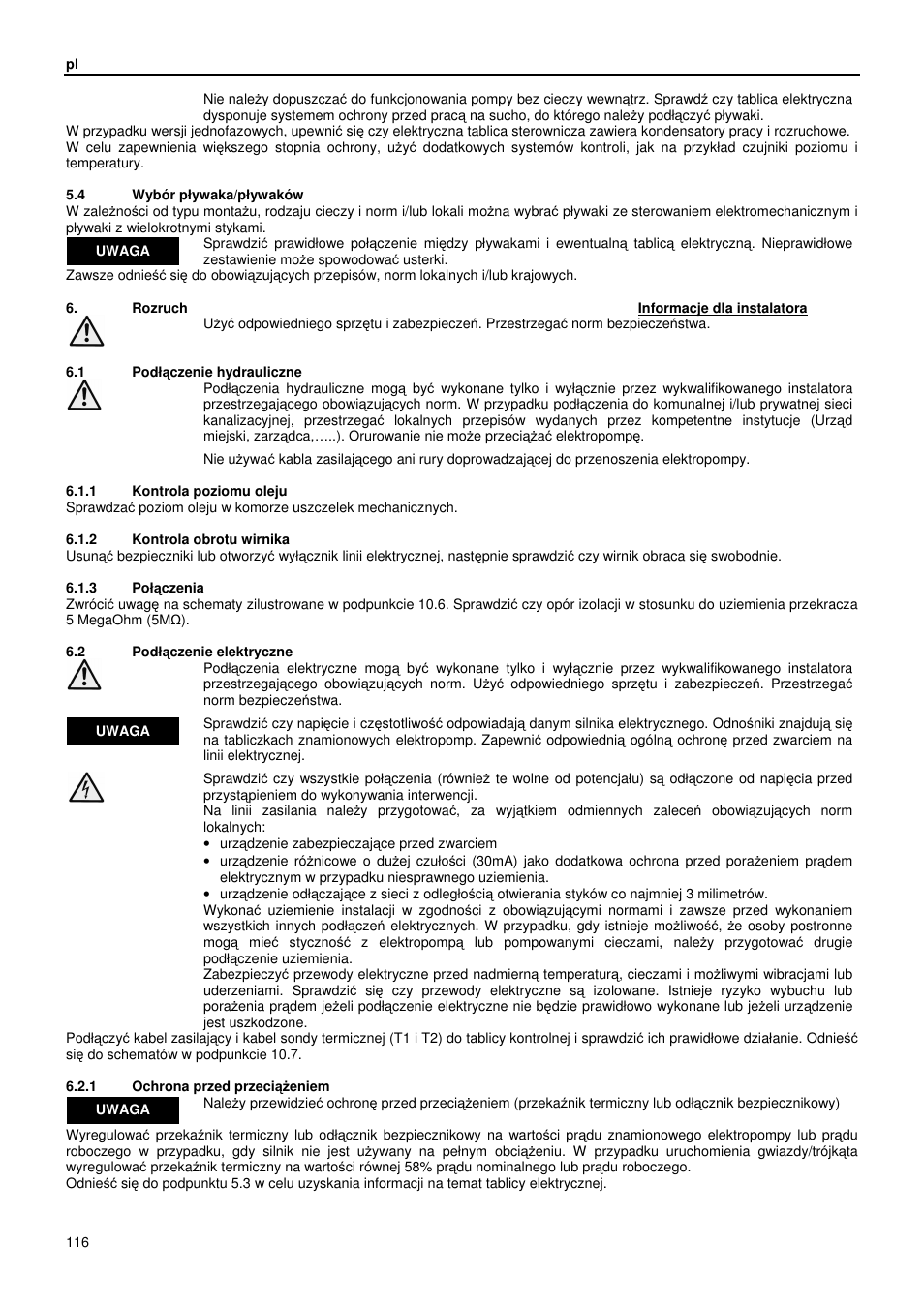 Xylem GLS GLV User Manual | Page 116 / 230