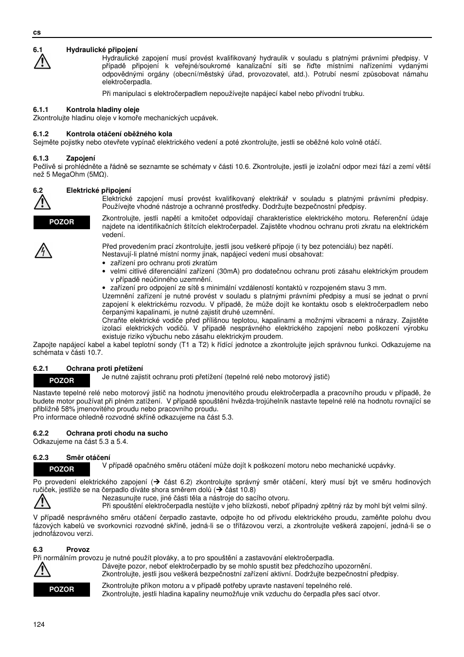 Xylem GLS GLV User Manual | Page 124 / 230