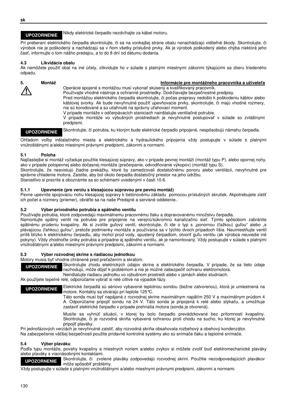 Xylem GLS GLV User Manual | Page 130 / 230