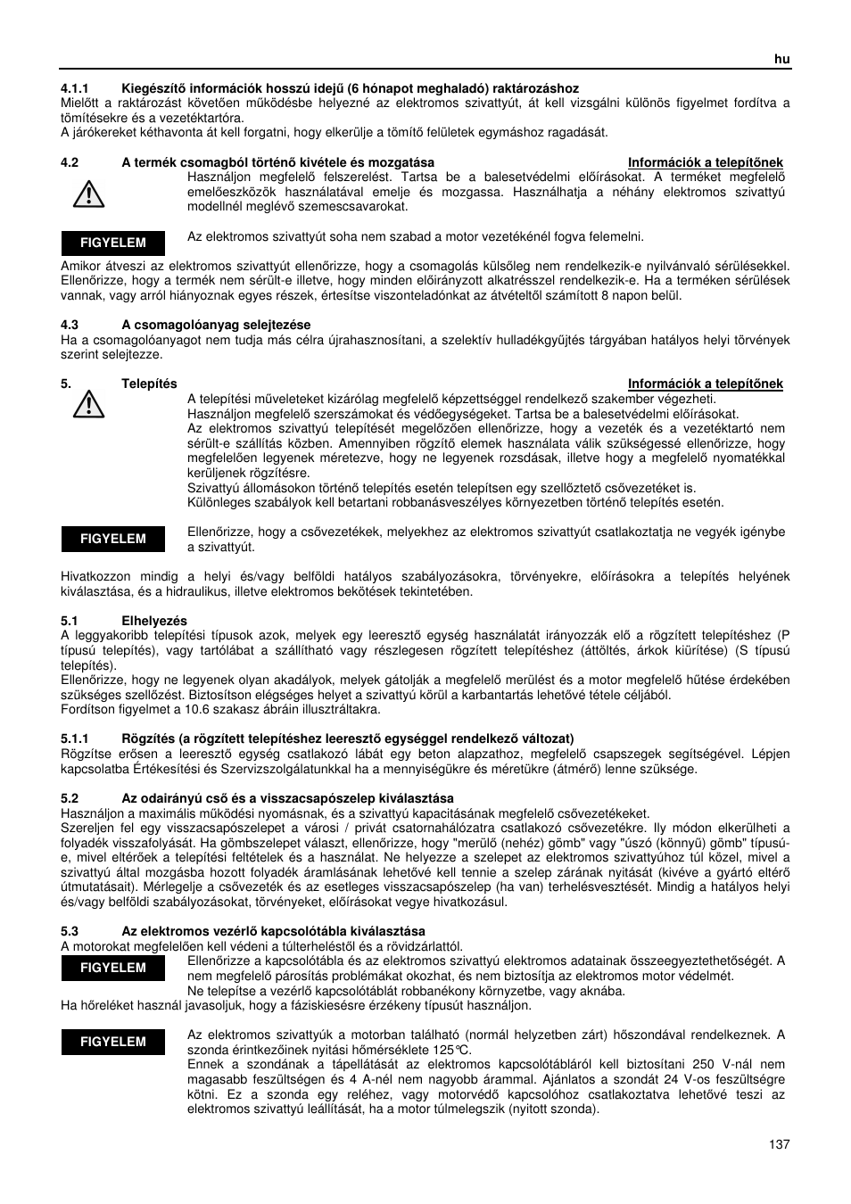 Xylem GLS GLV User Manual | Page 137 / 230