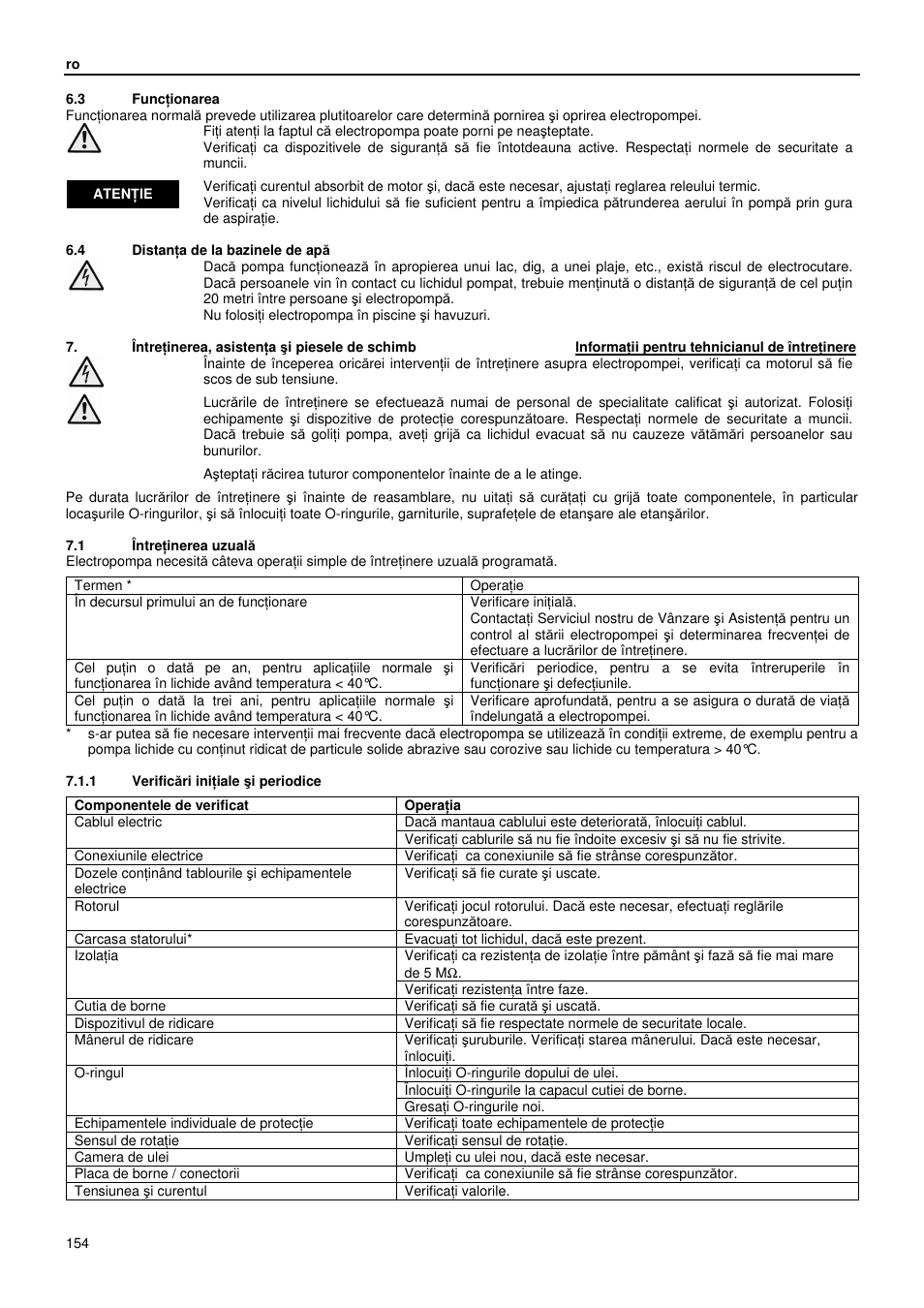 Xylem GLS GLV User Manual | Page 154 / 230