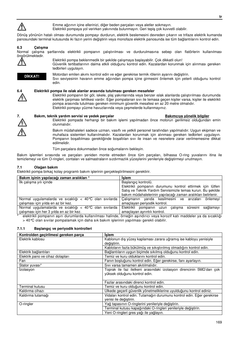 Xylem GLS GLV User Manual | Page 169 / 230