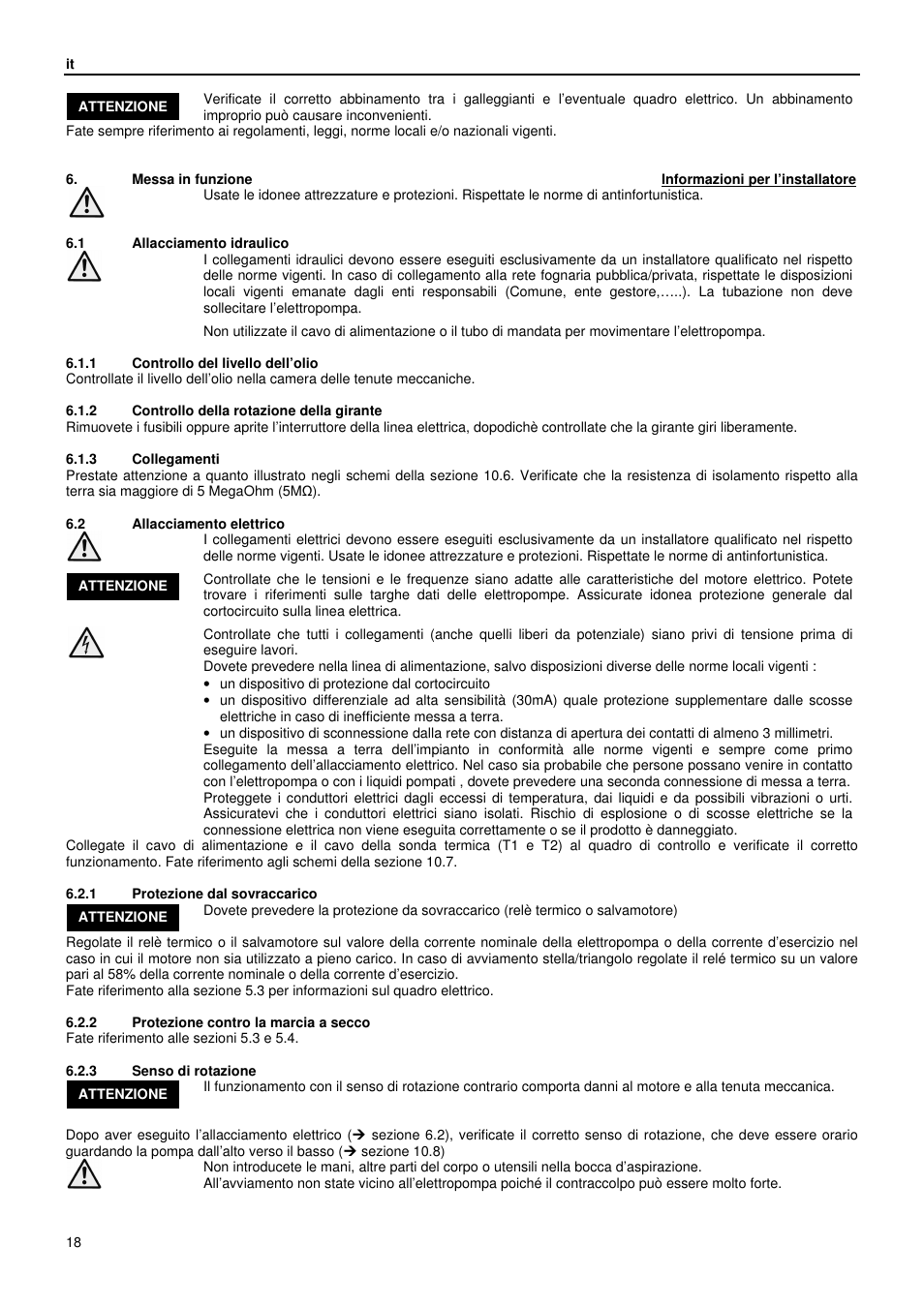 Xylem GLS GLV User Manual | Page 18 / 230