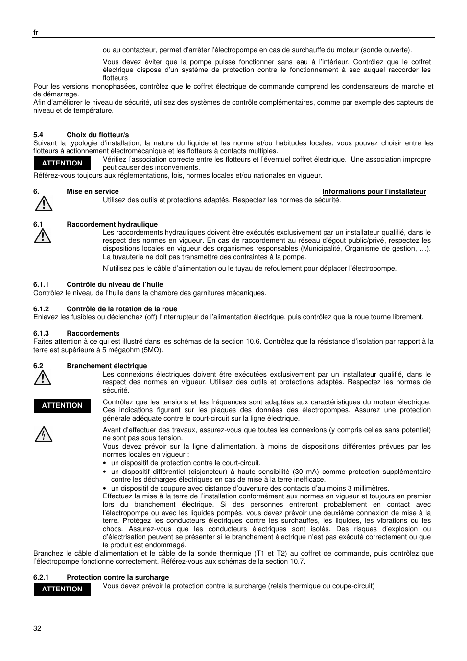 Xylem GLS GLV User Manual | Page 32 / 230