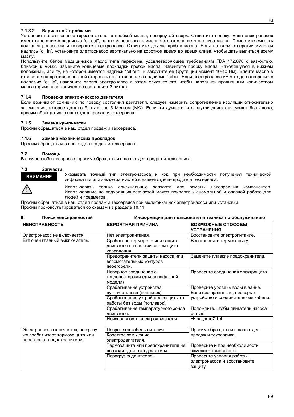 Xylem GLS GLV User Manual | Page 89 / 230