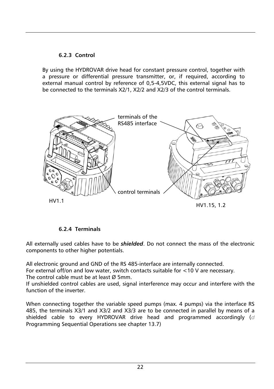 Xylem HV 1.1 - 1.2 User Manual | Page 22 / 60