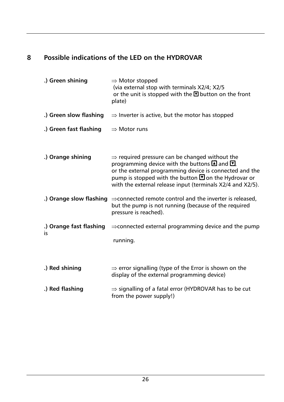 Xylem HV 1.1 - 1.2 User Manual | Page 26 / 60