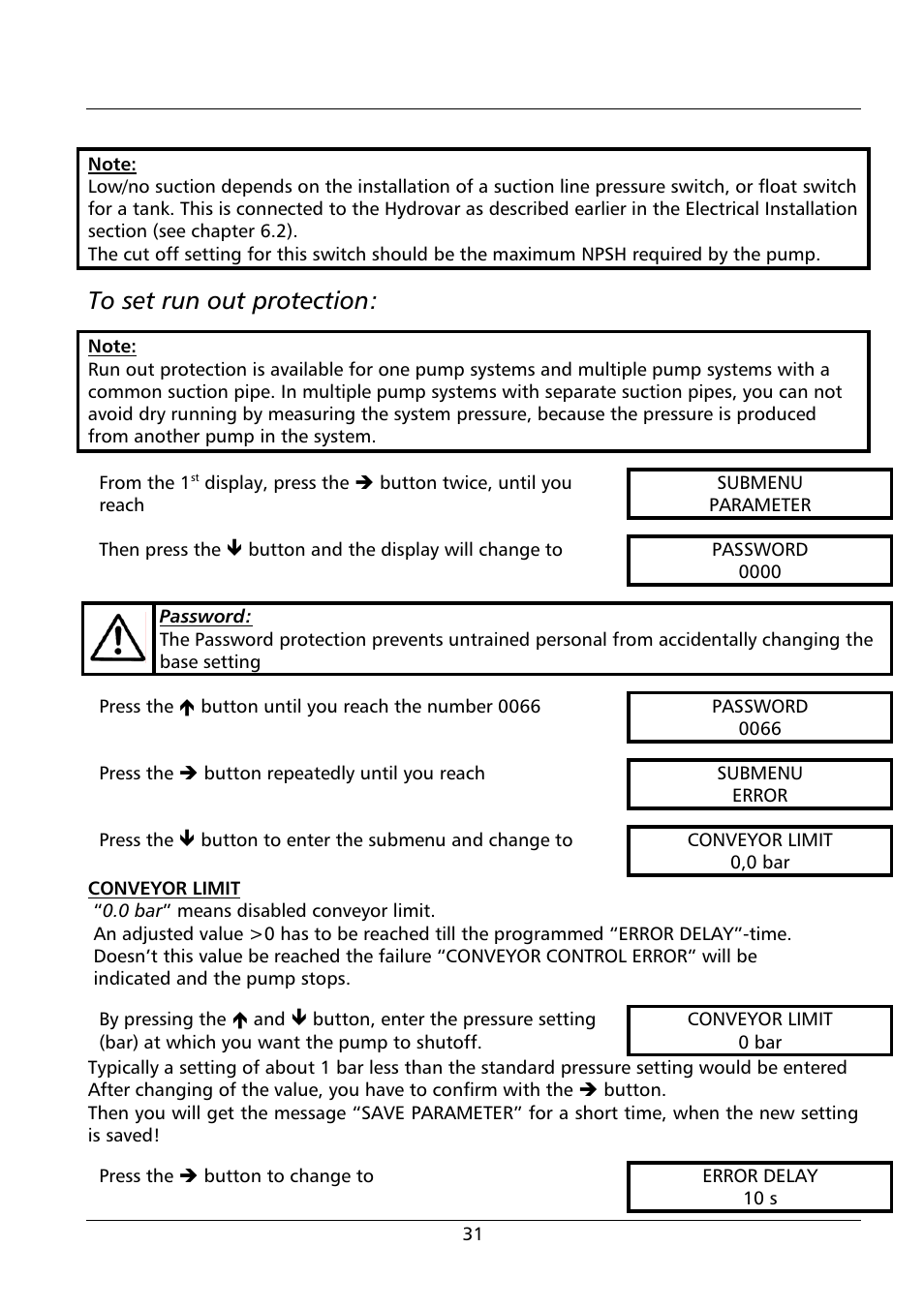 Xylem HV 1.1 - 1.2 User Manual | Page 31 / 60