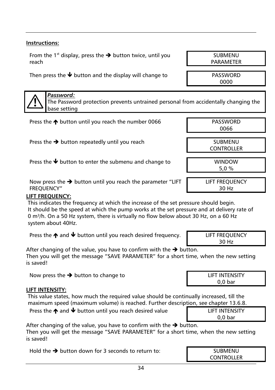 Xylem HV 1.1 - 1.2 User Manual | Page 34 / 60