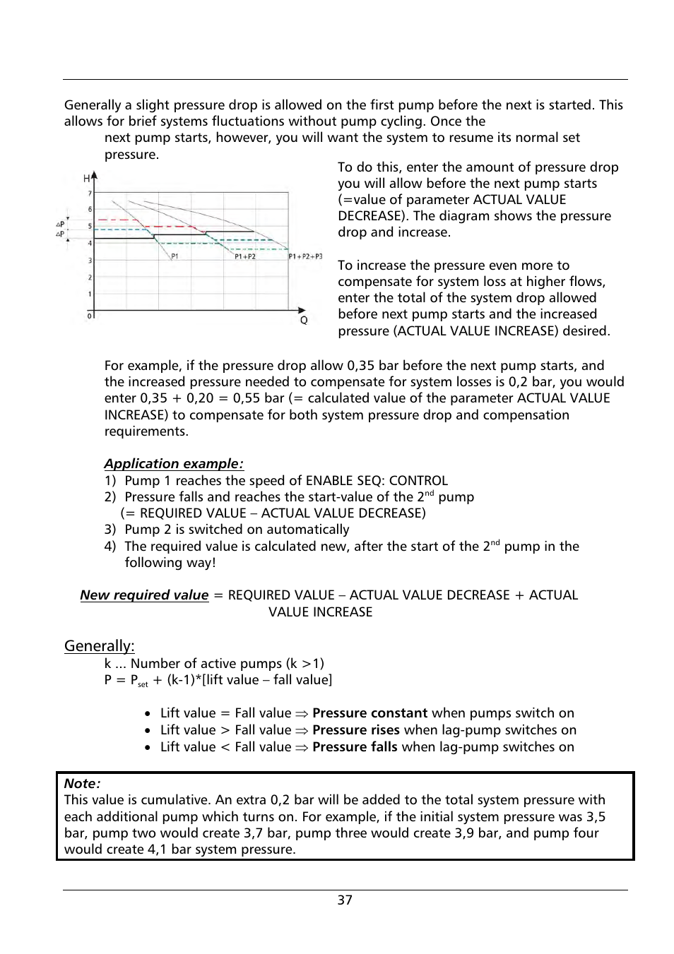 Generally | Xylem HV 1.1 - 1.2 User Manual | Page 37 / 60