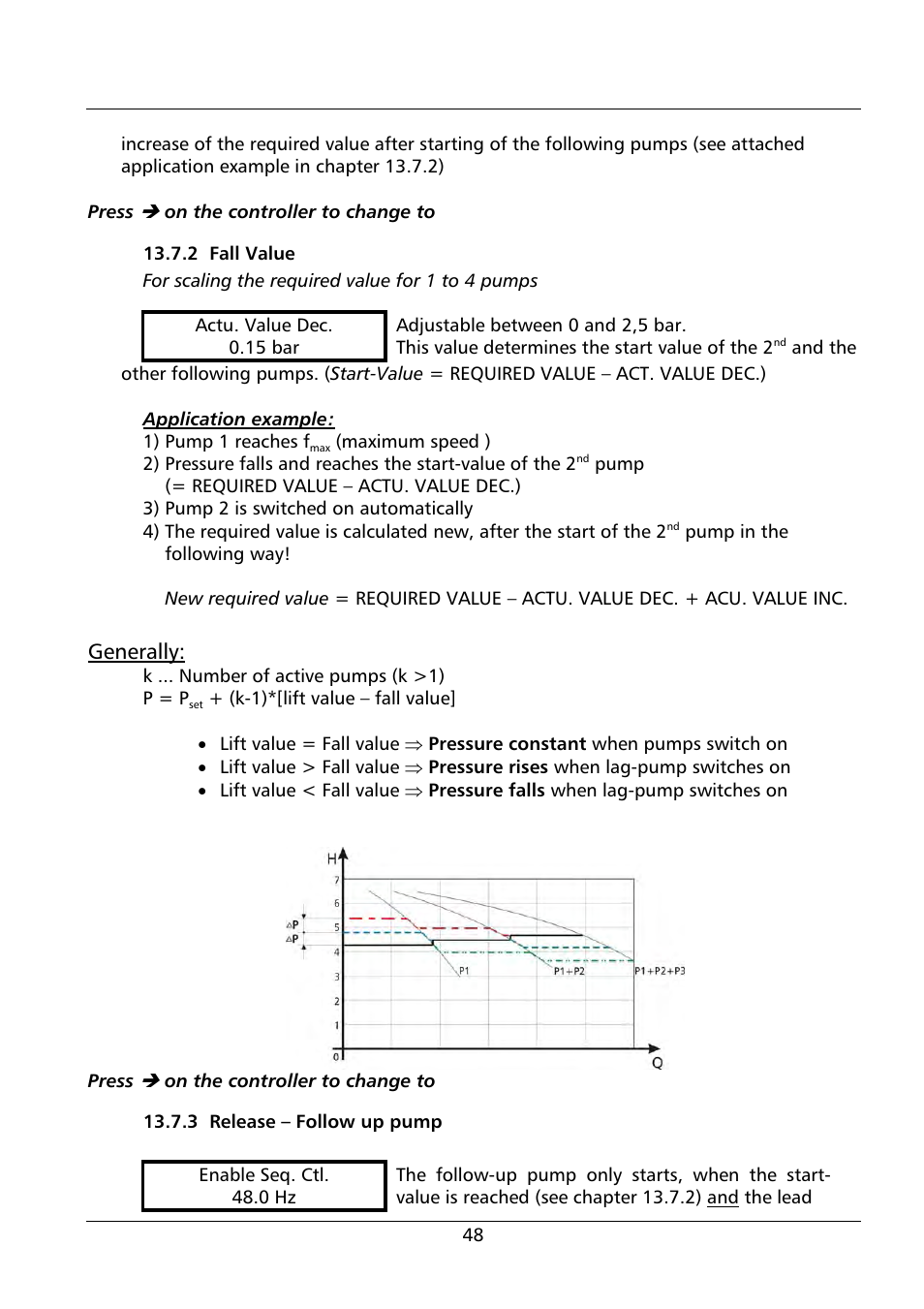 Generally | Xylem HV 1.1 - 1.2 User Manual | Page 48 / 60