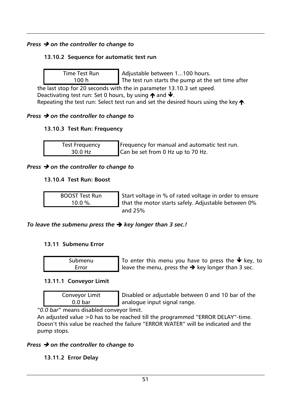 Xylem HV 1.1 - 1.2 User Manual | Page 51 / 60
