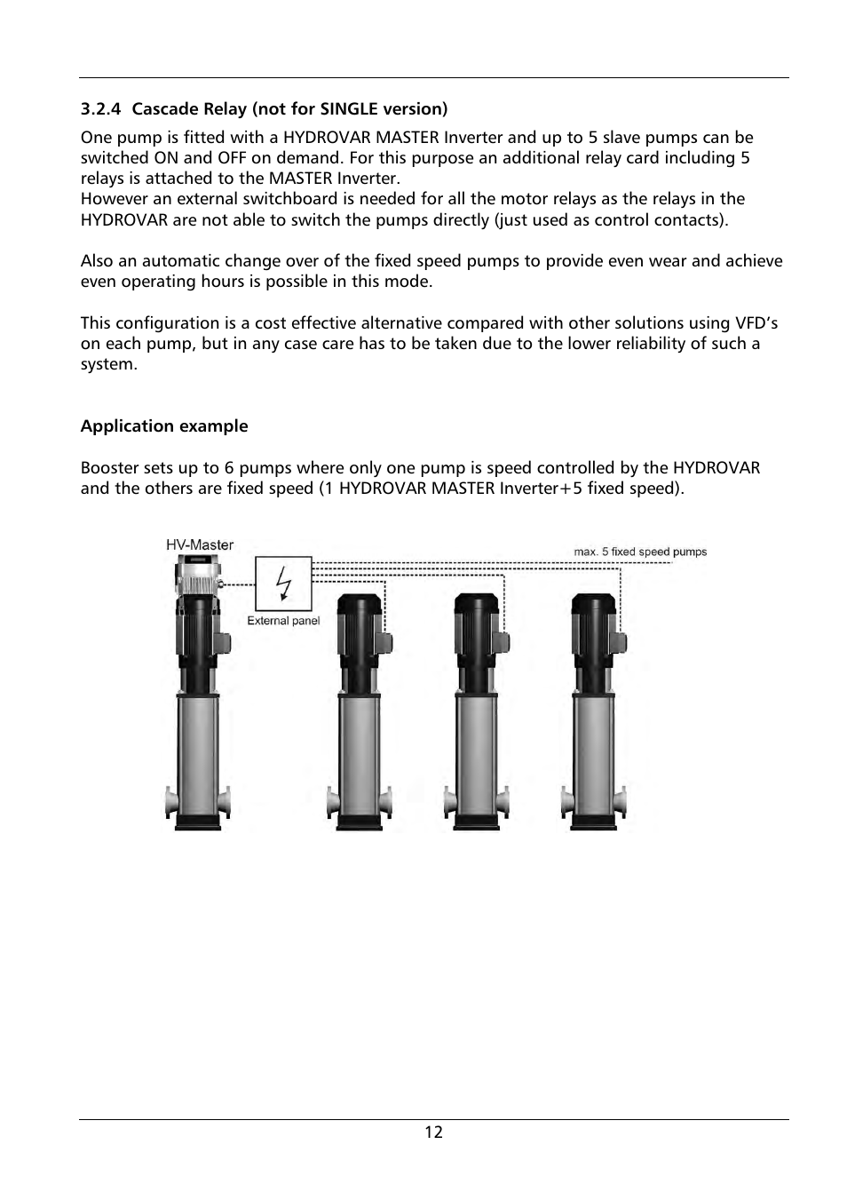 Xylem HYDROVAR HV 4.150 / 4.185 / 4.220 User Manual | Page 12 / 104
