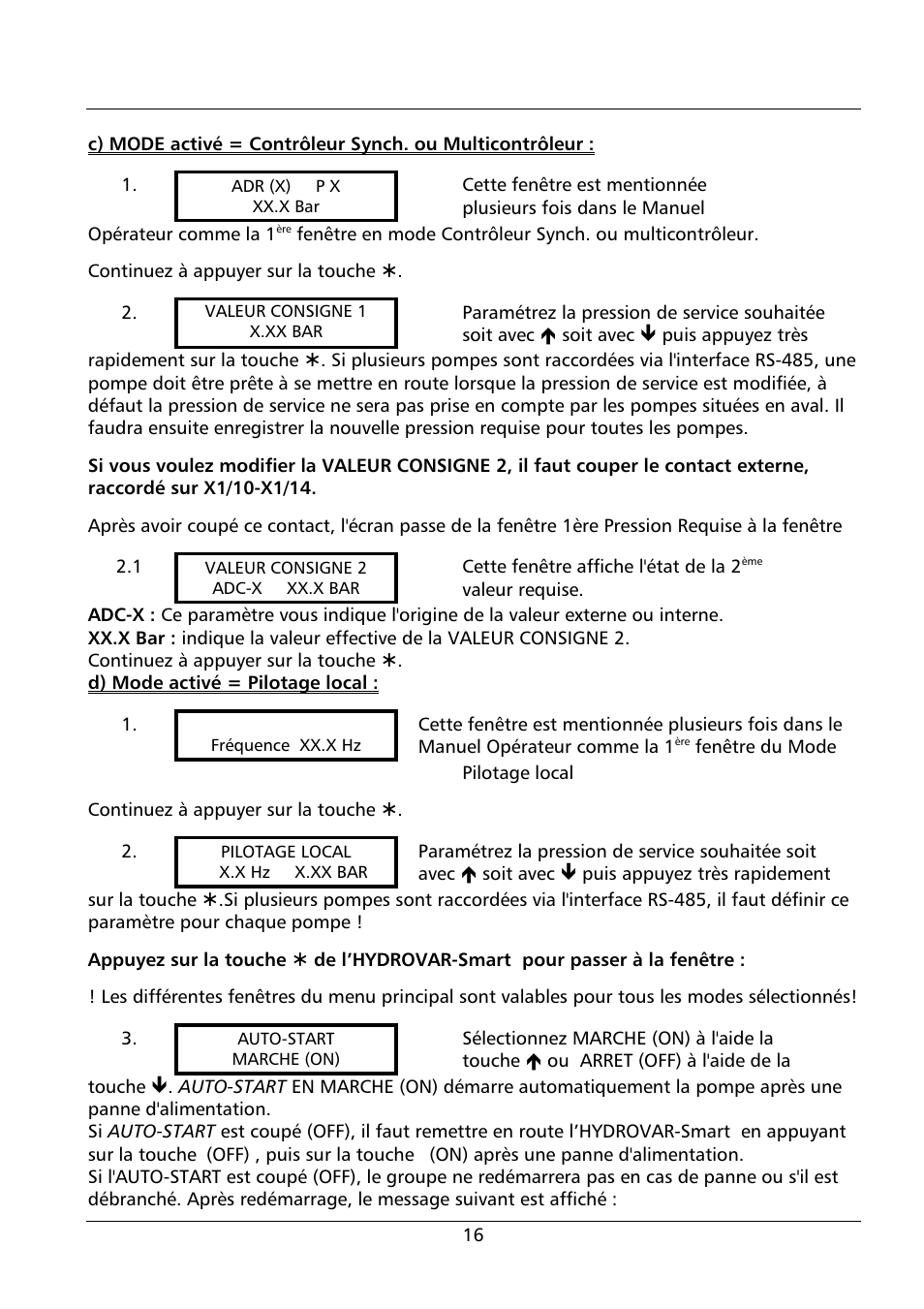 Xylem HYDROVAR Smart User Manual | Page 102 / 128